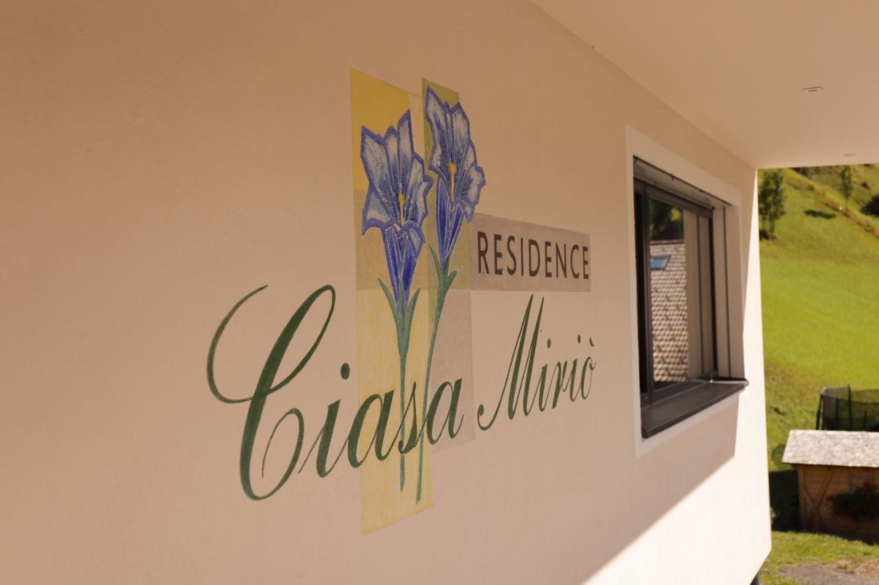 Appartement Ciasa Mirio' à La Valle Extérieur photo